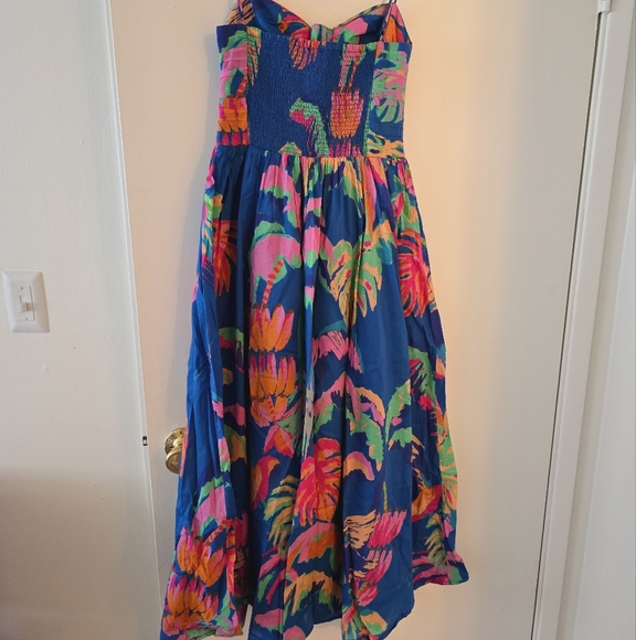 Farm Rio Painted Jungle Mididress - Picture 9 of 10